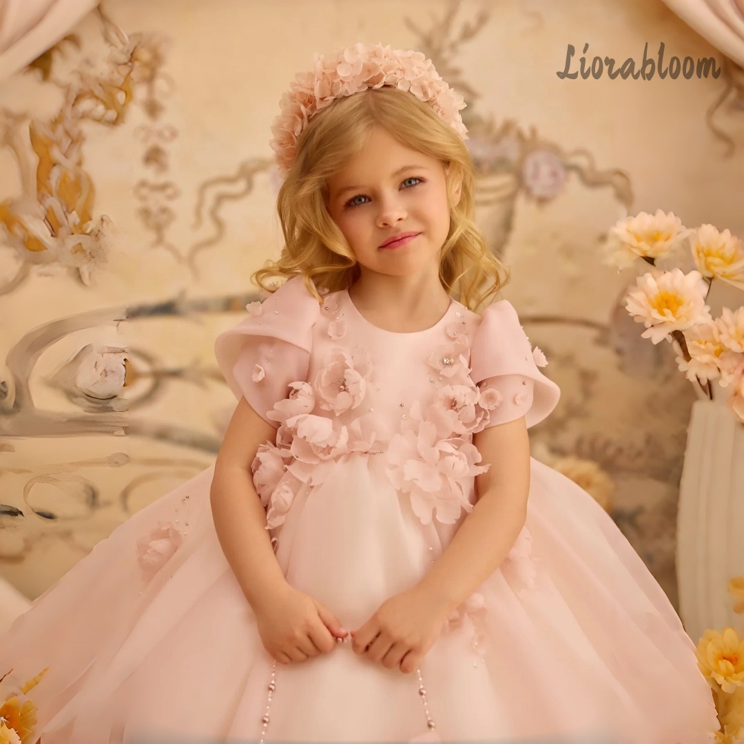 Women'S Formal Wear For Wedding - فستان رسمي مخصص للفتيات بتنورة كاملة،
