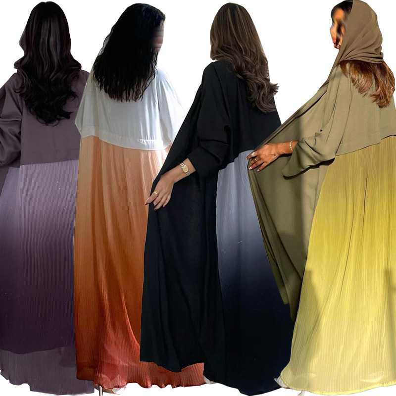 Women Formal Wear Stitching - عباءة نسائية إسلامية مطوية بأسلوب دبي،