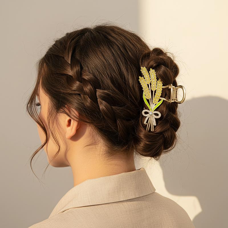 مشبك شعر بتصميم قمح مصنوع من س - مراجعة Women Formal Wear Designers وسعره