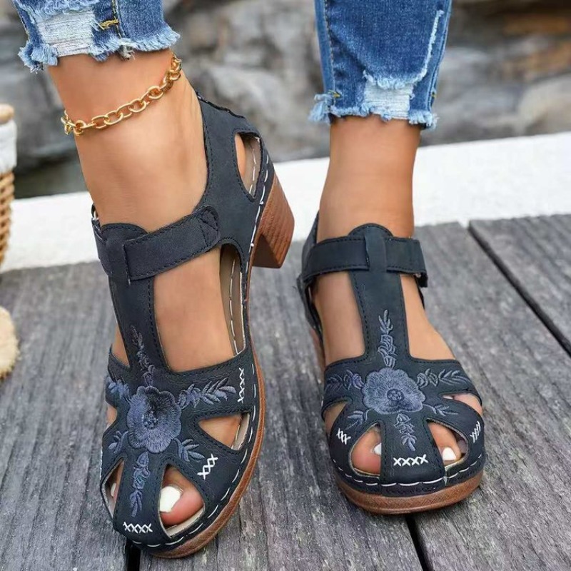 صنادل نسائية بكعب متوسط الارتف - مراجعة Women Formal Wear Footwear وسعره