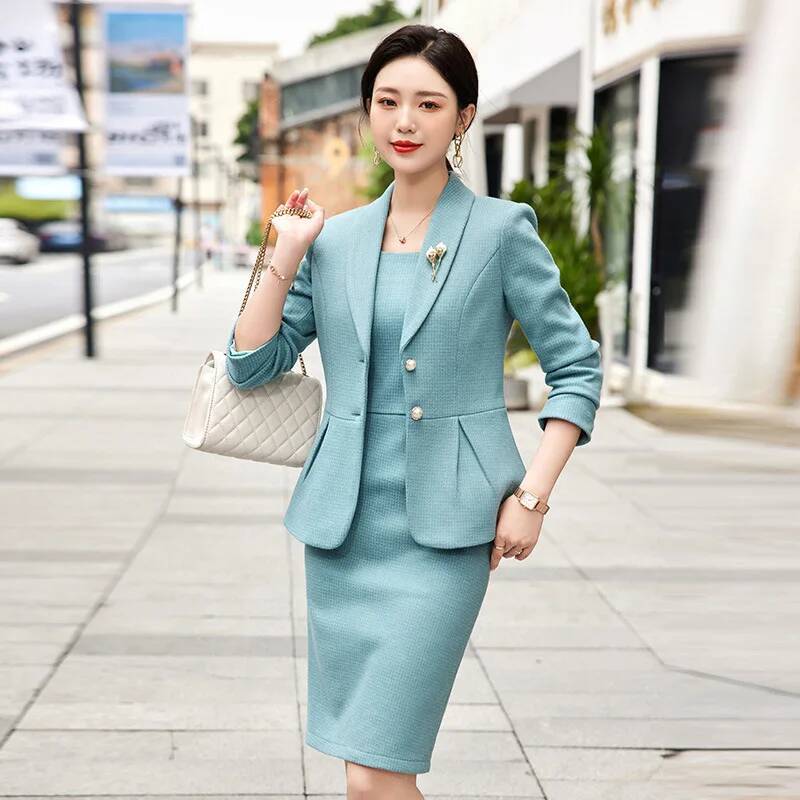 بدلة عمل نسائية رسمية احترافية - مراجعة Women Formal Wear Stitching وسعره